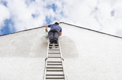 Peinture extérieure à Tanlay — façades et ravalement